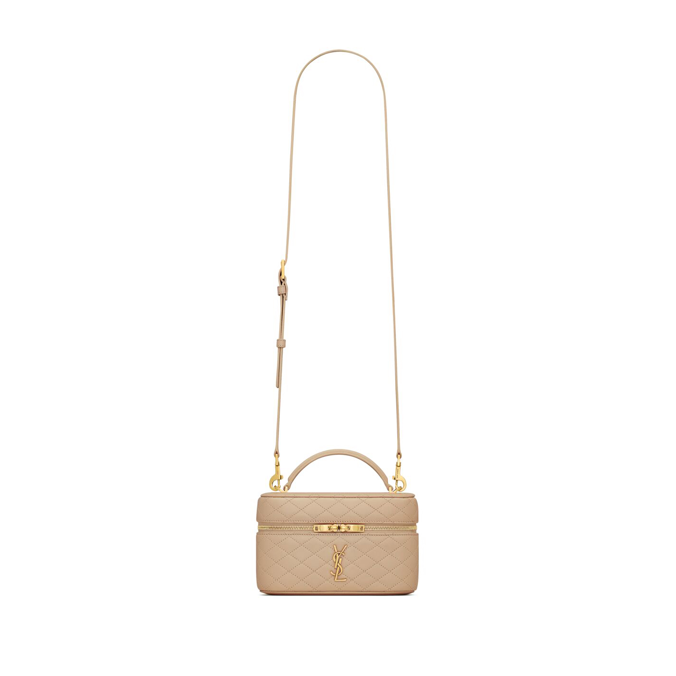 YSL GABY VANITY BAG IN LAMBSKIN 7667311EL072646 (18*11*6.5cm) YSL GABY VANITY BAG IN LAMBSKIN 7667311EL072646 (18*11*6.5cm)